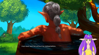 Elven Queen Reveals All in Sensual Bath Scene – A Forbidden Fantasy Unfolds