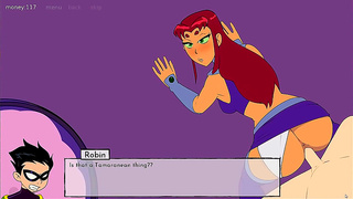 Starfire Teases Raven with Sensual Oral Lust in Forbidden Titans Tryst