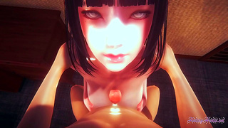 Hinata Tempts Naruto with Sensual Tits Blowjob Leading to Steamy Anal Encounter