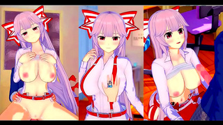 Benis Enjoys Busty Delights in Steamy Touhou 3D Encounter