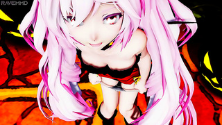 Miku Entices Fate with Sultry Blows as a Voluptuous Vampire Vixen in Heat