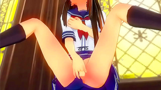 Maid Takagi-San Seduces Alone, Climaxes Wildly – See Her Wet Explosion