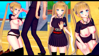 Blonde Babe Enjoys Hot Koikatsu 3D Hentai Lovemaking Adventure