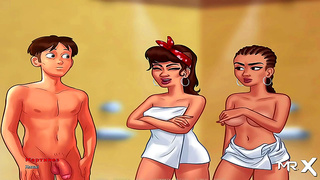 Teen Idol Shows Off Hot Moves Massive Dick Beneath Scorching Sun