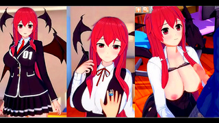 Curvy Touhou Succubus Seduces Lover in Hot Koikatsu Blowjob Fantasy