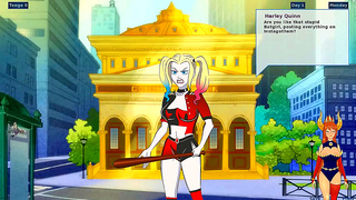 Harley Quinn Seduces Mature Bimbo in Steamy Batman-Themed Hentai Fantasy