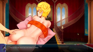 Android 18 Tempts a Saiyan Warrior with Fiery Orals Mind-Bending Anal Fun