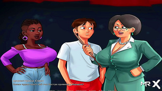 Curvy Teacher Ignites Hot Summer Romance in Tropical Anime Fantasy