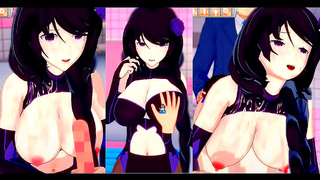 Elsa from Re-Zero Tempts with Lush Curves in Hot Blowjob Handjob Action
