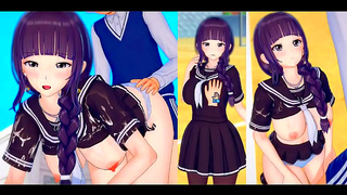Futabas Curvy Allure Ignites Steaming Desires in Koikatsu 3D Encounter