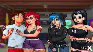 Cute Cartoon Boy Finds Hot Romance Under the Sun – Roof Adventure Erotica
