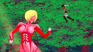 Petite Busty Harem Queens Reign in Steamy Anime Seduction Spell