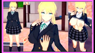 Busty Margaret Chan Seduces in Steamy 3D Hentai Blowbang Fantasy
