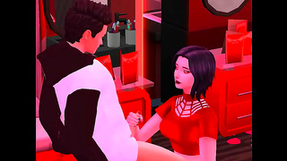 Busty Ecchi Beauty Shares Steamy creampie Moment in 3D Fantasy World