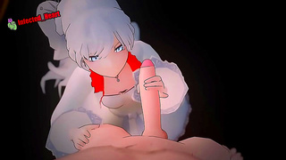 Wolfies Seductive Whispers Ignite Steamy Blowjob Fantasies in Horny Hentai Action