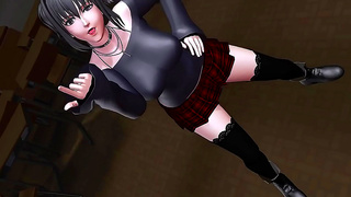 Sultry 3D Babe Takes It Hard in Steamy Hentai Encounter