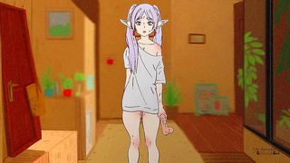 Voluptuous Anime Goddess Rides Hard, Groaning Through Pulse-Pounding Beat Drops