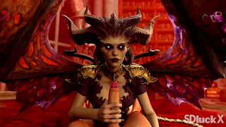 Solanis Seductive 3D Fantasy Unleashes Mind-Blowing Oral Pleasure