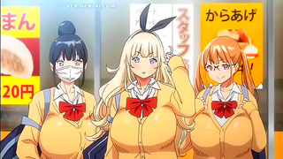 Luscious Busty Teens Explore Forbidden Desires in Sensual Anime Encounter