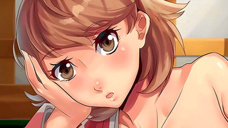 Seductive Anime Girls Tempt Santa in Naughty Christmas Tryst