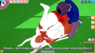 Curvy Gamer Tempts Brave Warrior with Seductive Flirtation in Hot Hentai Scene