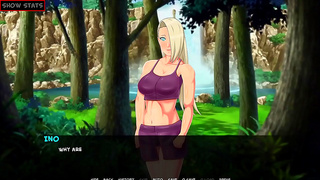 Naivis Lush Curves Ignite with Aehters Fire in Steamy Genshin Encounter