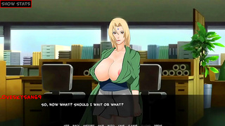 Stepmoms Sensual Blowjob Powers His Climactic Victory in Vivid Anime Game Night