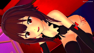 Milf Thirsts for Huge Dick – Wild 3D Hentai Blowbang Ends Big