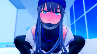 Passionate 3D Anime Couple Shares Steamy Oral Pleasure in Hot Encounter