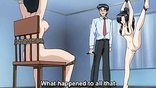 Cunning Prof Controls Rebellious Students in Steamy Hentai Power Play