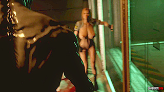 Tina Armstrong Battles Undead Horde in Wild Double Penetration Hentai Action