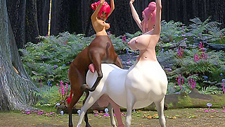 Futa Centaurs Breed Hard in Lust-Fueled Forest Rendezvous