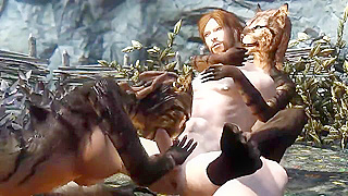 Pantheress Seeks Feral Forest Tryst in Steamy Skyrim Encounter