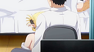 Busty Elf Enjoys Double Penetration as Friends Join the Horny Hentai Action