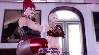 Futa Stuns Shy Femboy with Forbidden Desires in Steamy Encounter