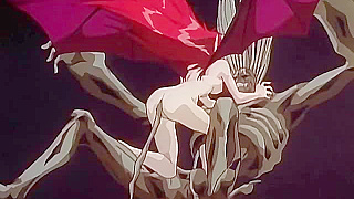 Fiery Redhead Tempts Lustful Demon in Steamy Hentai Battlefield Encounter