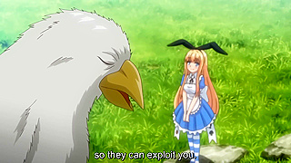 Alice Seduced by Horny Caterpillar in Magical Forest Encounter – Fantasy Hentai Adventure