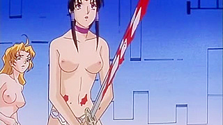 Elf Warrioress Clashes With Rival in Steamy Topless Duel – Yu-No Showdown