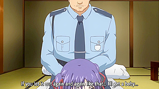 Guard Takes Virgins Innocence in Steamy Hentai Hot Spring Encounter