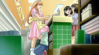 Step siblings share a secret public tryst in stunning HD anime detail