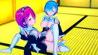 Nami Robins Forbidden Lust Sparks Fiery Lesbian Romance with Creampie Finale
