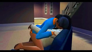 Nadia Yields to Temptation in Wild Hentai Tryst Full of Desire