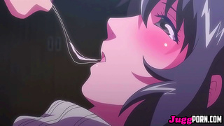 Bathroom Heat Sparks Steamy 3D Anime Tryst Full of Desire