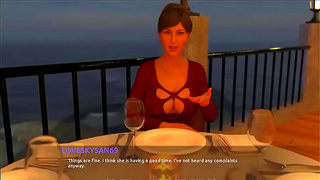 Vixen Taffy Teases Fate with Lush Curves Sultry Blowjob Pleasures