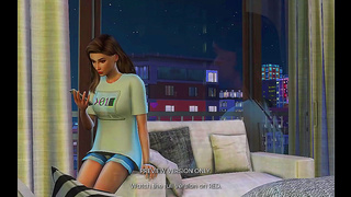 Curvy AI Nurse Tempts Dominates with Sensual Blowjob and Creampie Climax