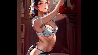 Nadia Indulges in Taboo Pleasures with Alia in Hot 3D Hentai Fantasy