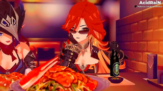 Demi-Eve Dominates the Void in Sultry 3D Hentai Rendezvous – Subverse Desires Unleashed