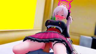 Taffys Steamy Hentai Dream: Double Penetration creampie Delight