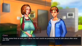 Step-StepSister Temptation Ignites Hot Hentai Tryst Under Moonlight