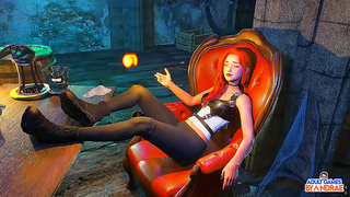 Student Dreams of Busty Teachers Curves in Steamy Classroom Fantasy